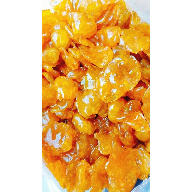 Mứt Tắc Sấy Muối Ớt -  Lon 500GRAM