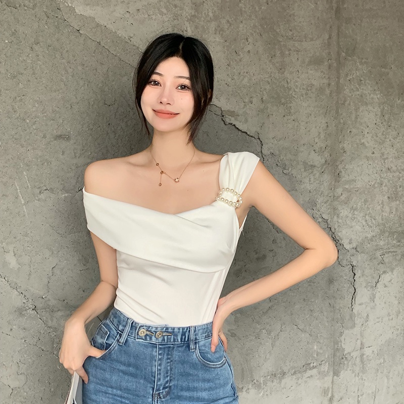 Áo IELGY  nữ đính ngọc trai giả sang trọng