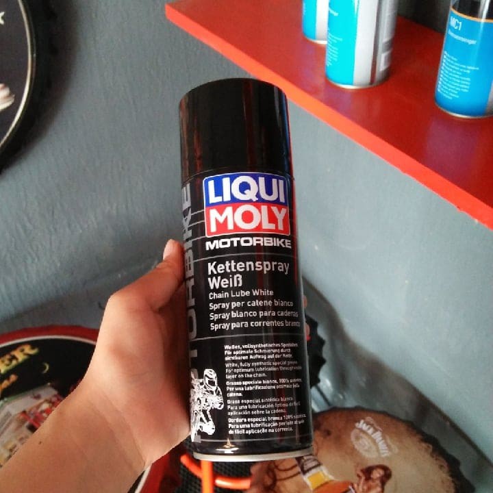 Xịt dưỡng sên Liqui Moly Kettenspray Weiss 400ml - Liqui Moly 1591