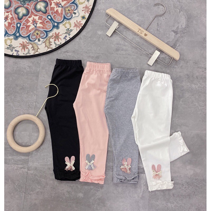 [Mã KIDGT99K giảm 15% đơn 99K] SET 4 QUẦN LEGGING TAI THỎ CỰC XINH CHO BÉ GÁI (hình thật) | BigBuy360 - bigbuy360.vn