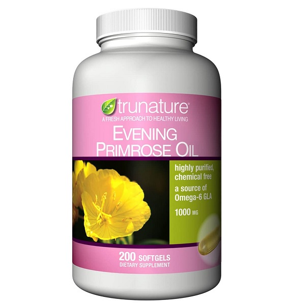 [MỸ] TINH DẦU HOA ANH THẢO TRUNATURE EVENING PRIMROSE OIL 1000MG 200 VIÊN