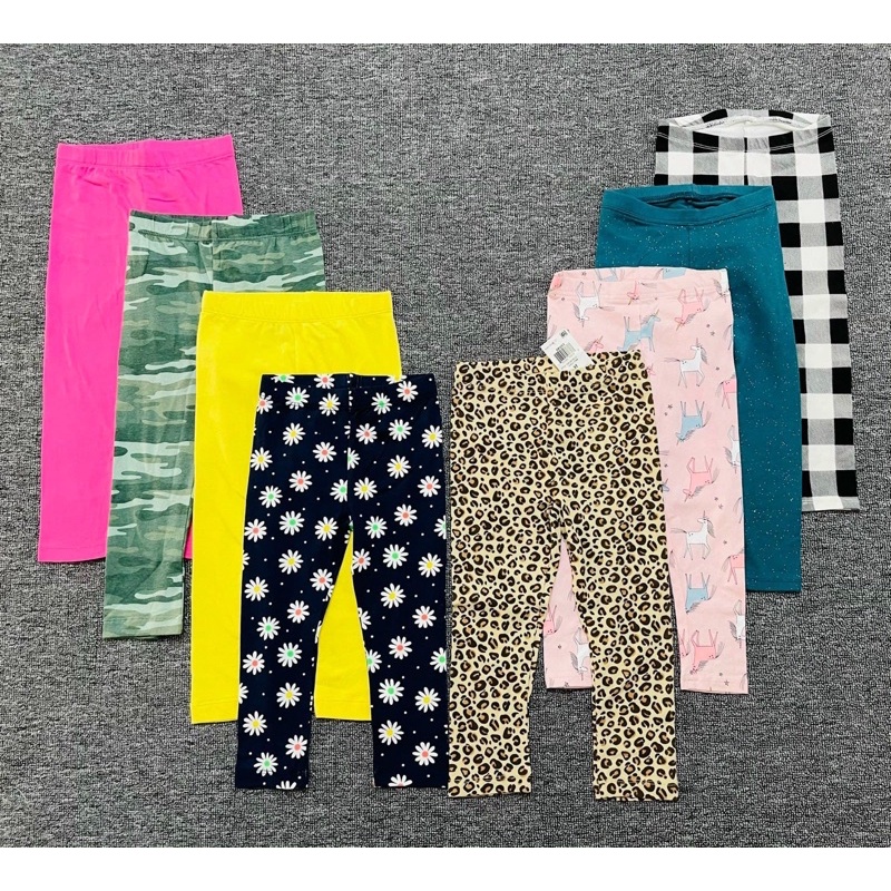 Quần Legging Bé Gái xuất dư