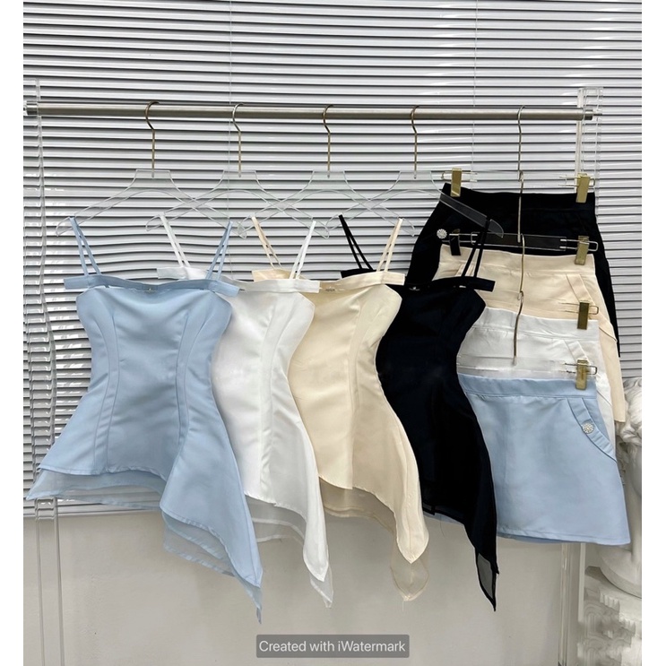 Sét Áo Dây Vạt Chân Váy