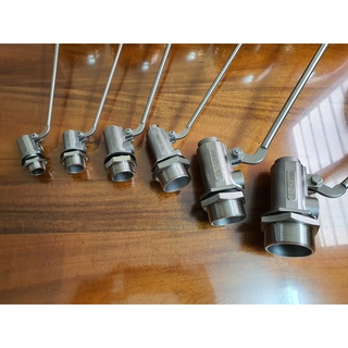 [Phi lớn] Van phao Cơ Inox (Co răng Inox)