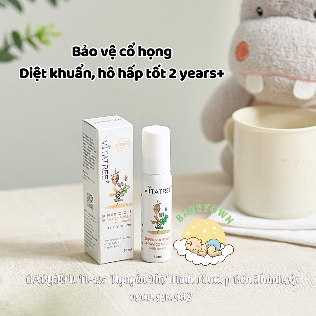 Xịt Keo Ong Vitatree 30ml_Hàng Úc ship AIR