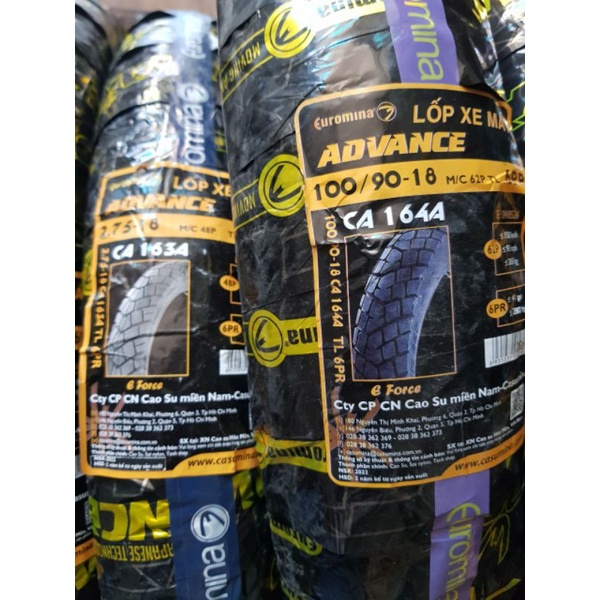 Lốp 100/90-18 Sau Suzuki en và các xe vành 18'  Euromina.