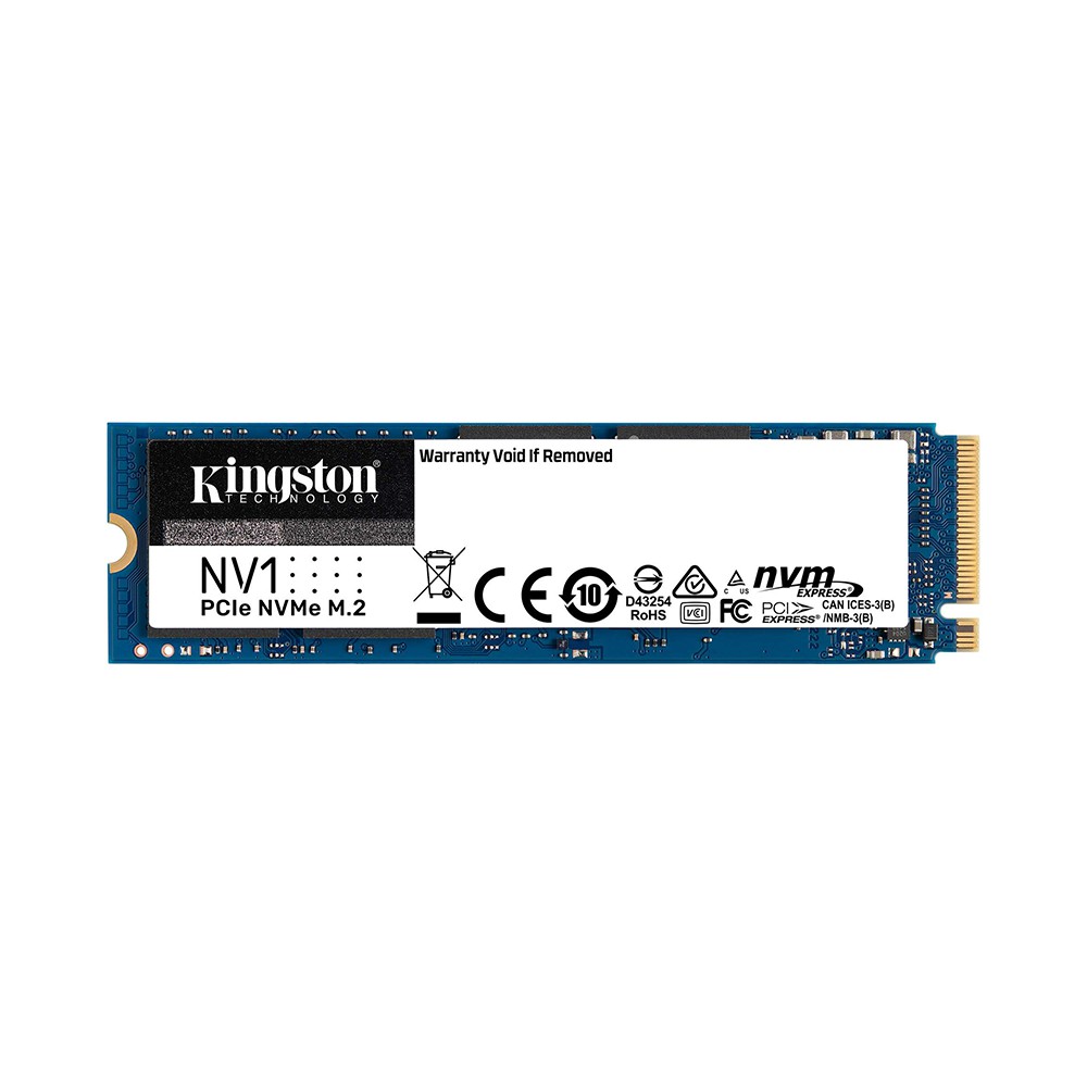 Ổ cứng SSD Kingston NV1 1TB NVMe PCIe Gen 3.0 x 4 (SNVS/1000G) Chính hãng