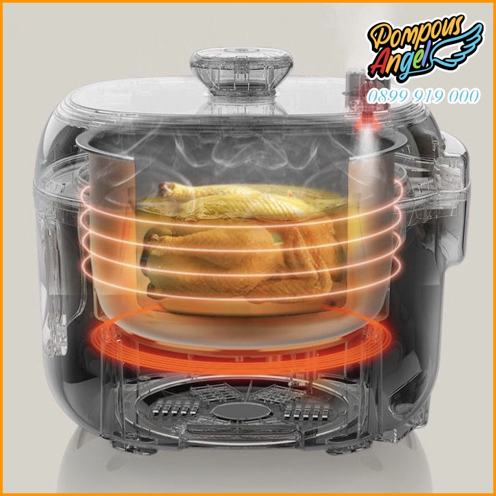 Nồi áp suất điện cảm ứng 5L BEAR YBL-A50P1 màu xanh bảo hành 12 tháng