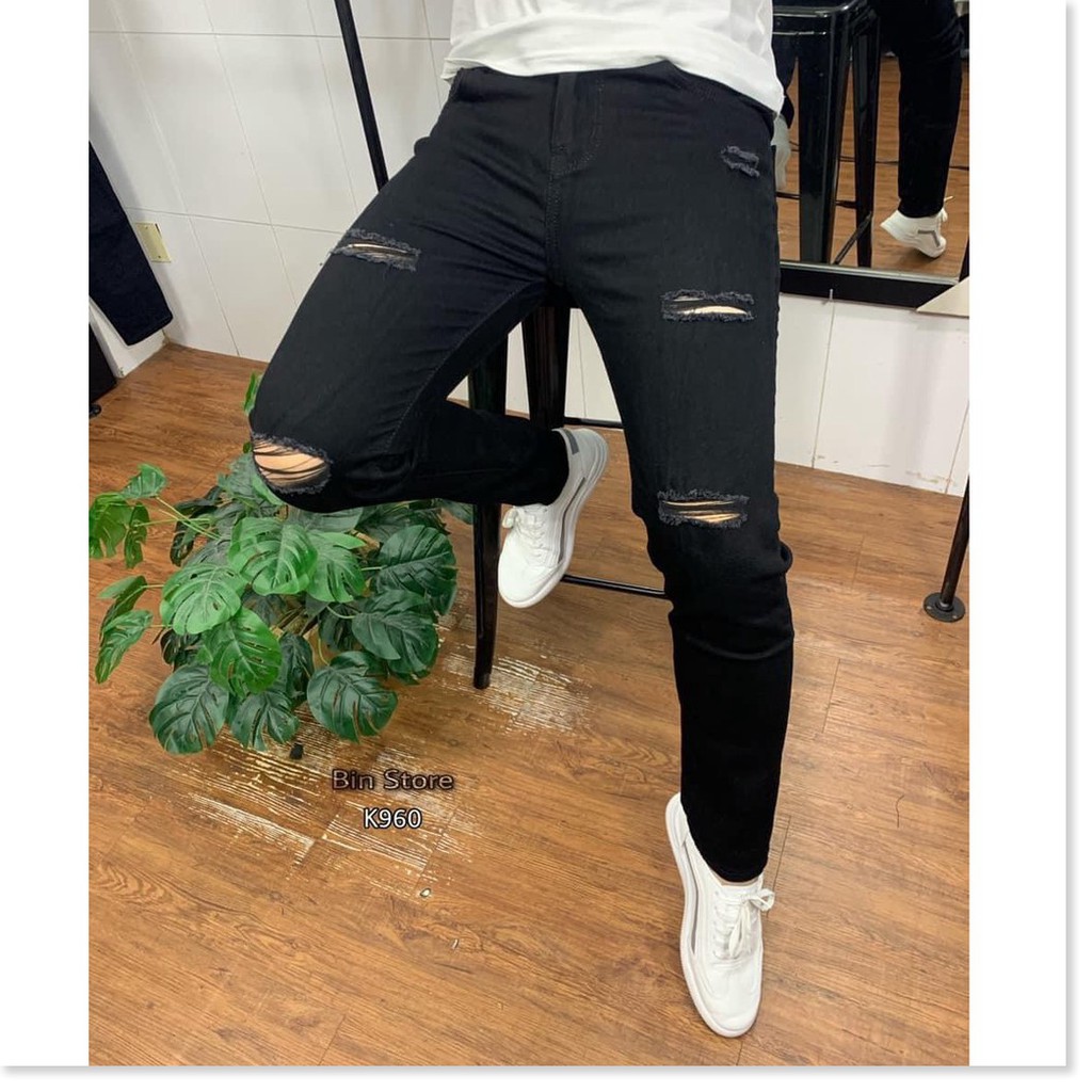 Quần Jean Nam Màu Bạc Kiểu Trẻ Trung New Style  HP