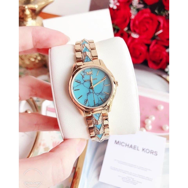 Đồng Hồ Nữ Micheal Kors MK6673 Đá Hộ Mệnh Full Box Chính Hãng