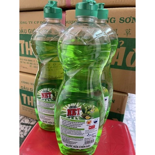 Nước rửa chén NET Trà xanh - Gừng (chai 750g)