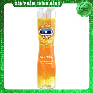 Gel bôi trơn tạo độ ẩm cao cấp Durex Play Warming 100ml
