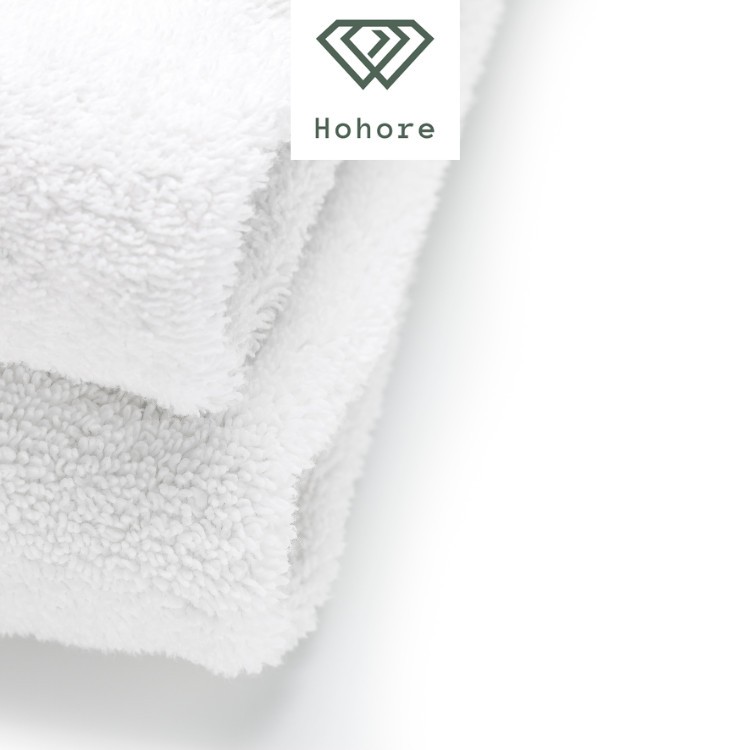 Khăn cotton màu trắng phong phú hàng chuyên dụng cho khách sạn đủ kích thước