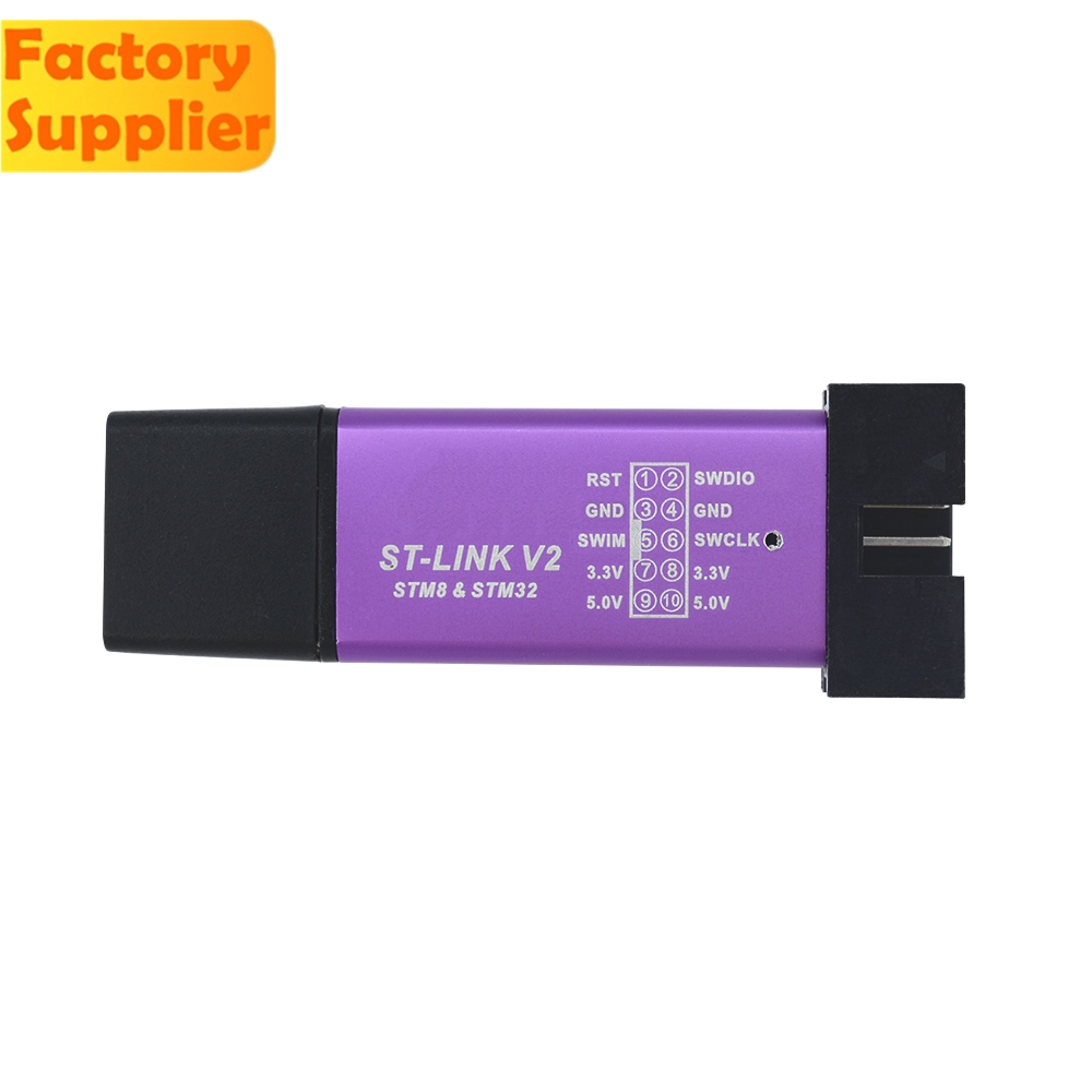 NEW Mạch Lập Trình St-Link V2 Stm8 Stm32 3 Pin Dupont