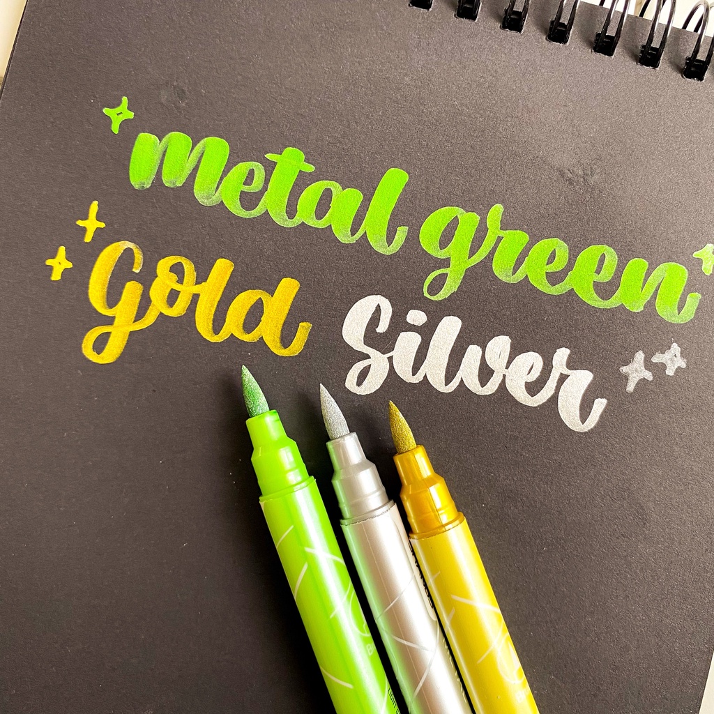 [Cây lẻ] Bút Metallic Brush Shands | Hidari