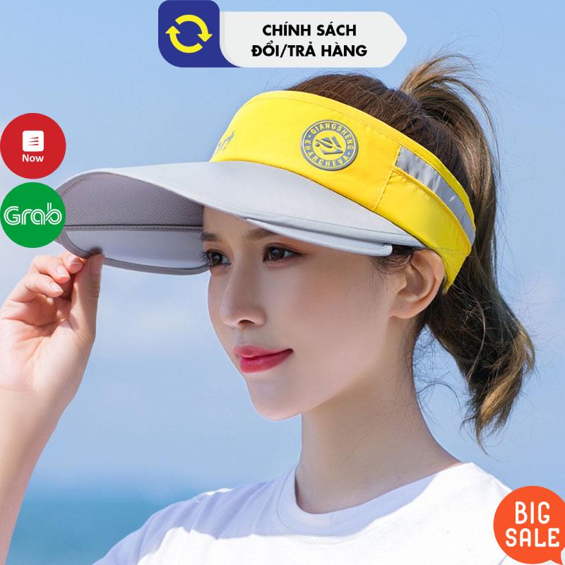 Mũ chống nắng nửa đầu dành cho nữ phong cách Hàn Quốc màu Xanh Vàng - Nón nữ thời trang đẹp 2022