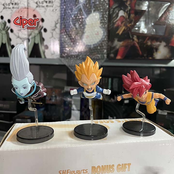 Bộ 6 nhân vật Dragon Ball WCF30 Vol 5 - Figure Action Dragon Ball