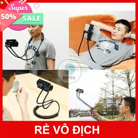 [Hot]-Kẹp đuôi khỉ choàng cổ Detek Lazy Holder