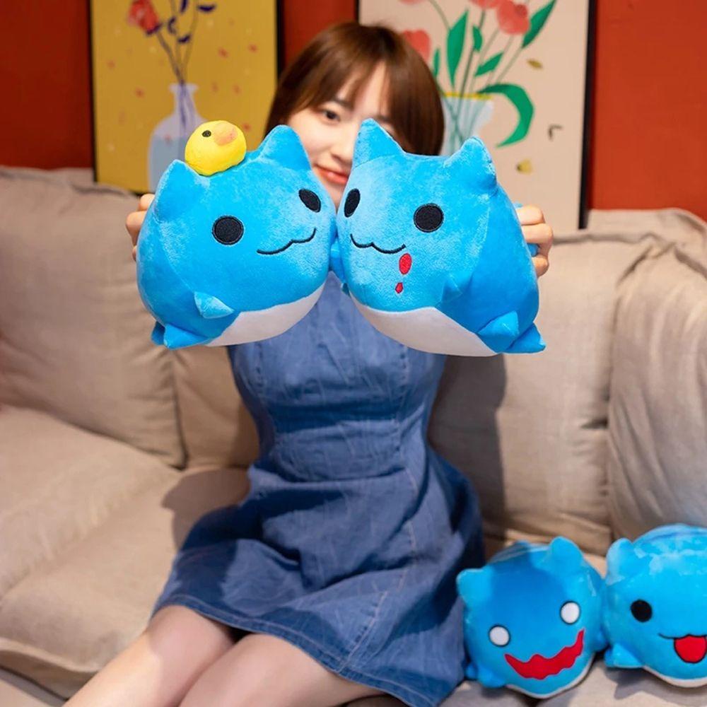 LILYES Thú Nhồi Bông Hình Chú Chó Bugcat Capoo Mềm Mại Đáng Yêu Trang Trí Phòng Khách