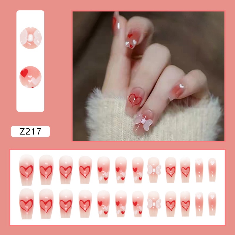Móng tay giả đính đá làm nail loại tốt Z181-220