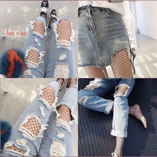 Quần tất lưới nữ ( có sẵn )