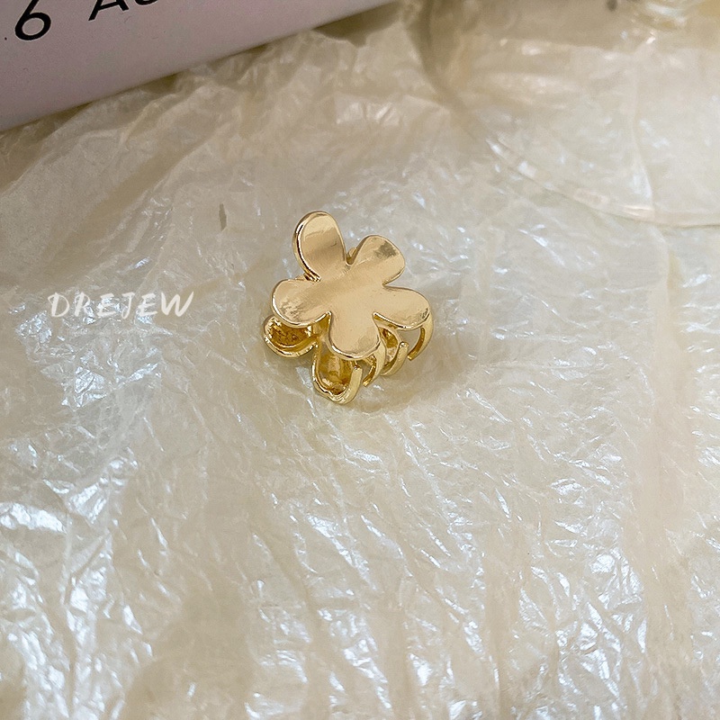 DREJEW Kẹp Tóc Hình Nơ Hoa Nhỏ Đơn Giản Thời Trang Hàn Quốc Cho Nữ