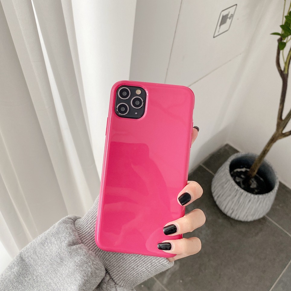 Ốp Lưng Mềm Chống Rơi Màu Kẹo Ngọt Cho Iphone 78 Plus 11 11 Pro 11 Promax 12 12 Pro 12 Promax