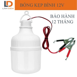 Bóng đèn led kẹp bình ắc quy loại tốt 12v