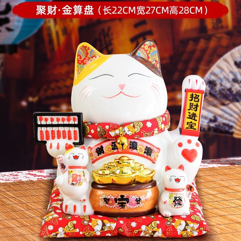 ♥️ĐỔI TRẢ MIỄN PHÍ NẾU BỂ VỠ♥️ Mèo thần tài, mèo may mắn maneki Neko vẫy tay đủ size