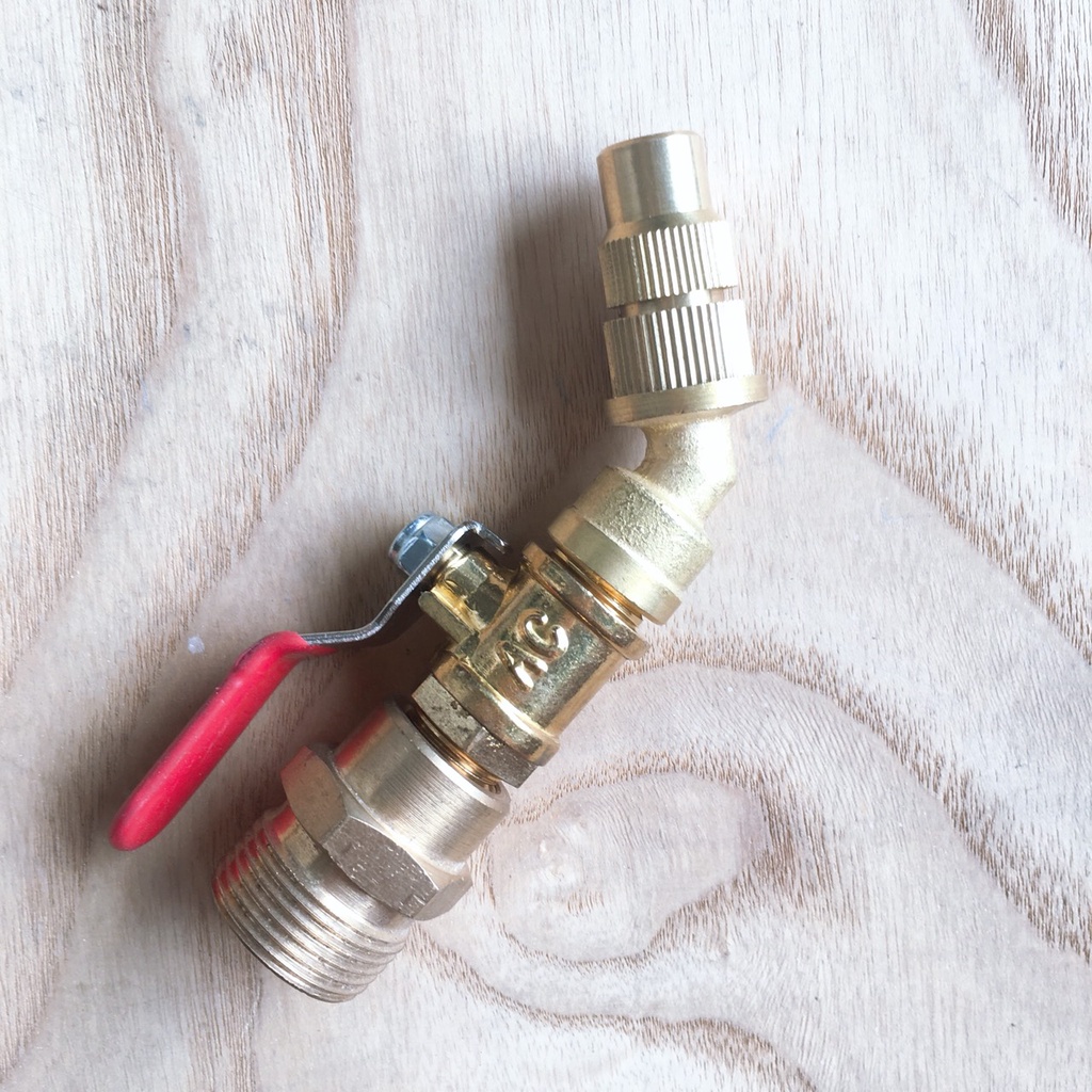 Béc vòi xịt rửa vệ sinh bảo dưỡng máy lạnh điều hoà xoay 360 độ - Có Chỉnh Tia - Ngắn - phụ kiện máy xịt rửa xe chỉnh áp