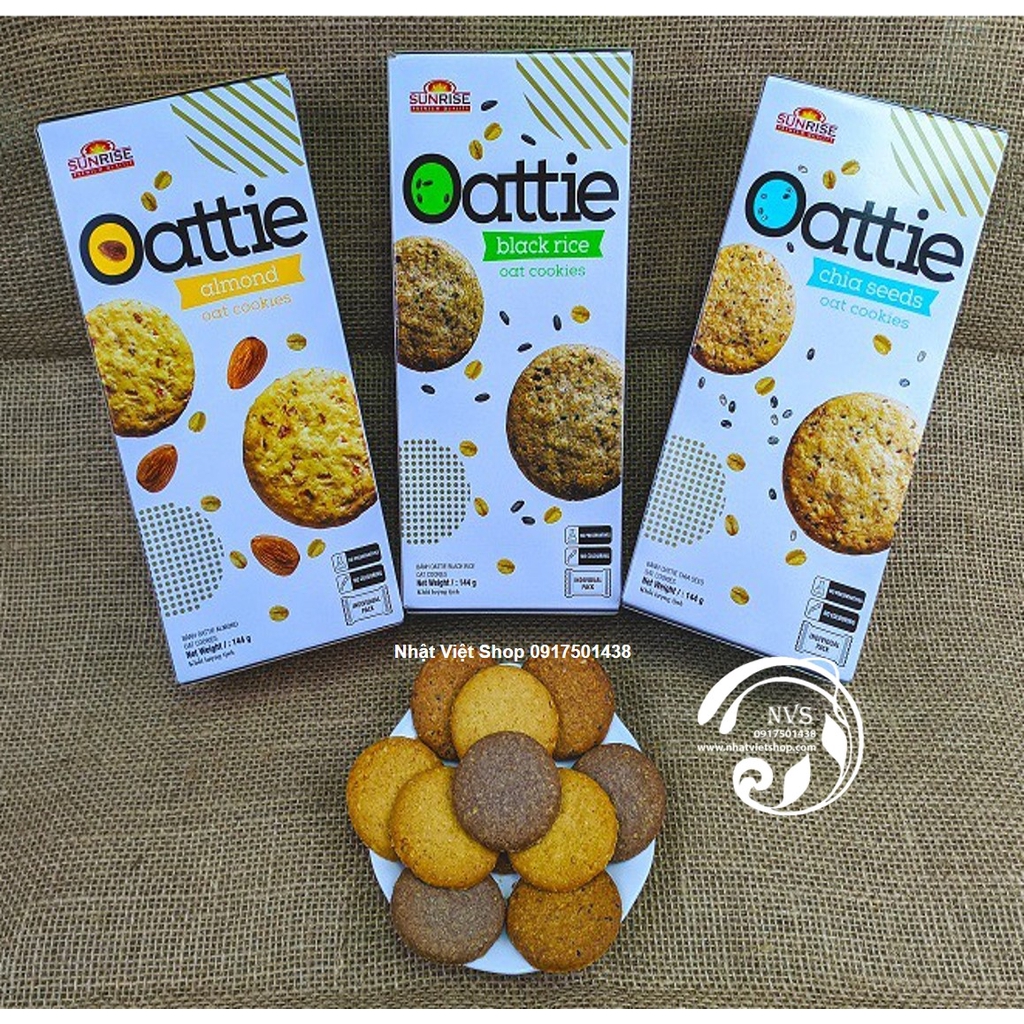 Bánh Yến Mạch Ăn Kiêng Oattie 144g