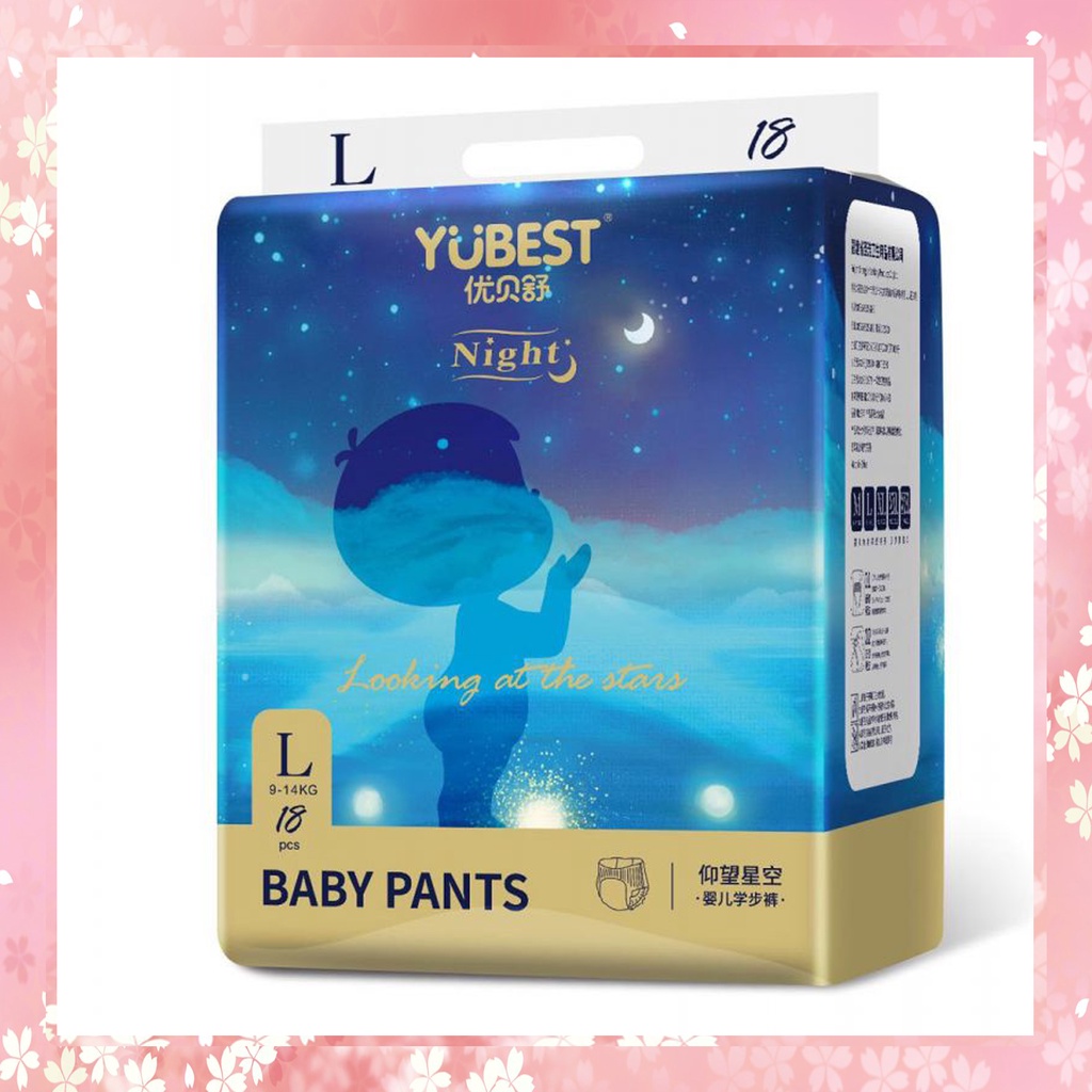 Bỉm Yubest - Tã YUBEST Gold / Night / Angel / Natural / CAO CẤP Quần/Dán Size S132, S90, M108, M84, L96, L78