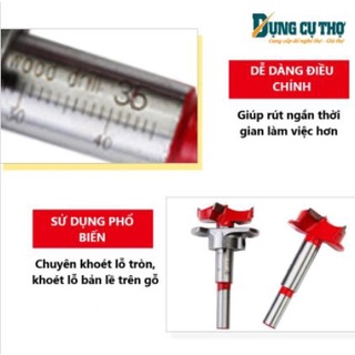 Mũi khoan bản lề bật 35mm