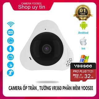 Camera Ốp Trần Mini VR360 - Có Hồng Ngoại Xem Đêm