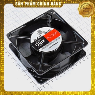Quạt hút gió, thông gió oric 220v, quạt thông gió mini 12x12cm