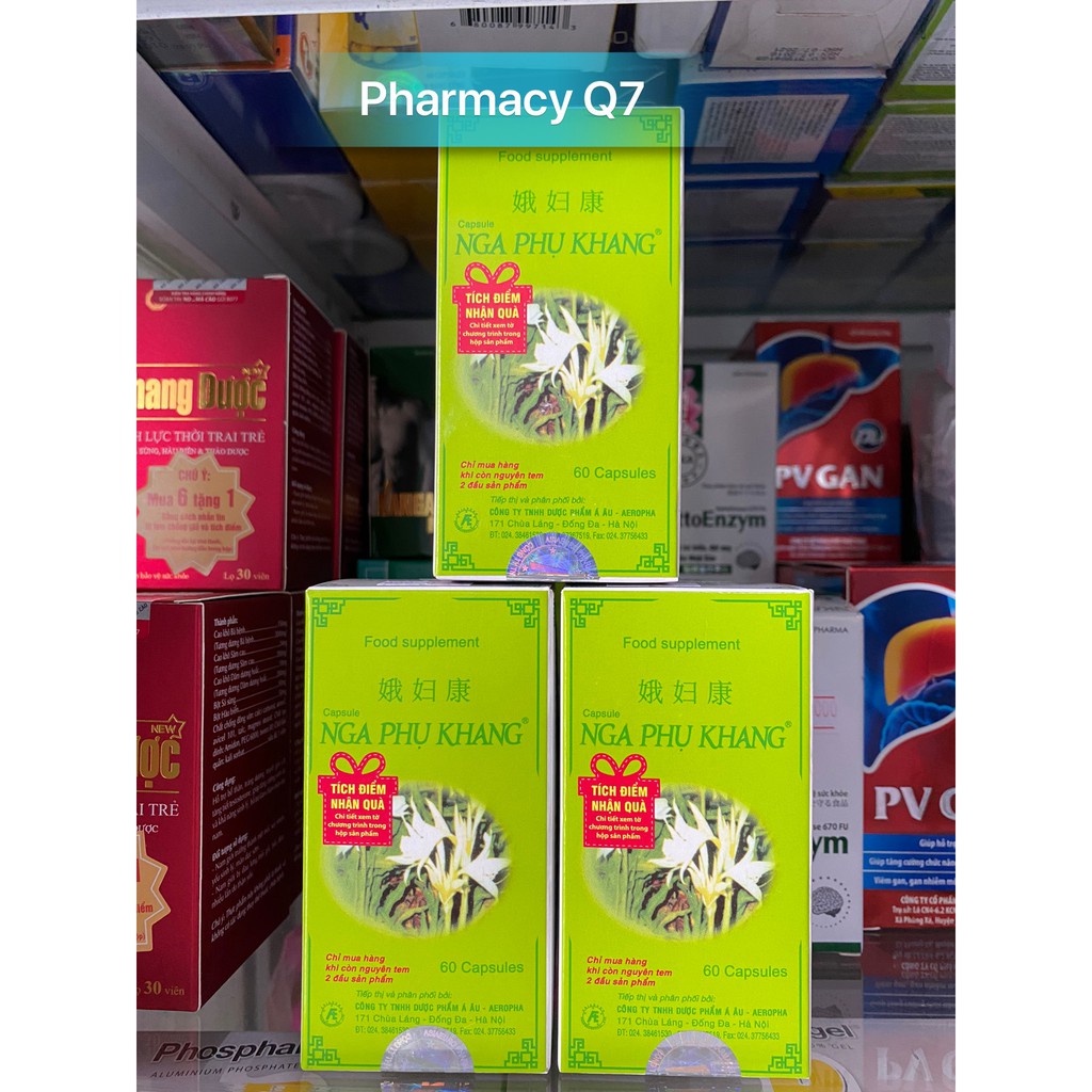 NGA PHỤ KHANG (Thực Phẩm Hỗ Trợ Điều Trị U Nang Buồng Trứng. U Xơ Tiền Liệt Tuyến)