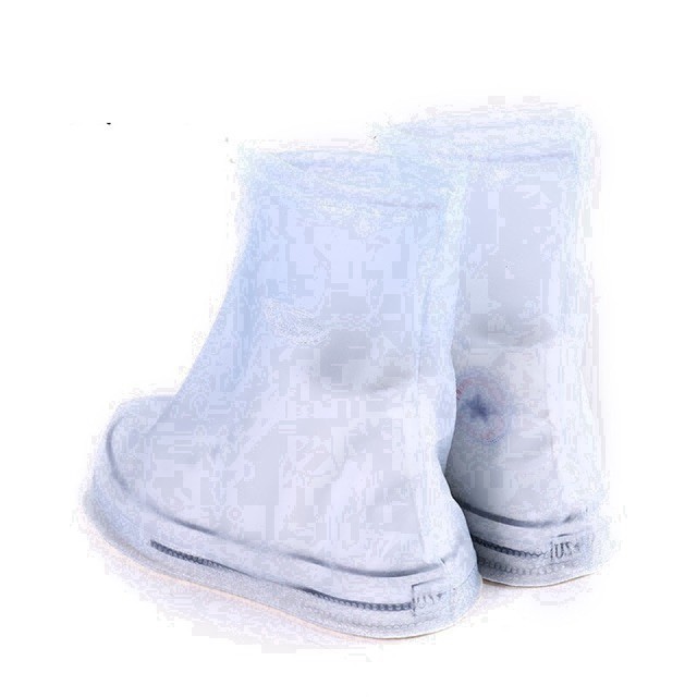PR5 ndk13 ndk13 ndk13 Áo mưa giày dép trong suốt, có đế chống trơn Over-Shoes (Loại Cao cấp) AMG - anhpro
