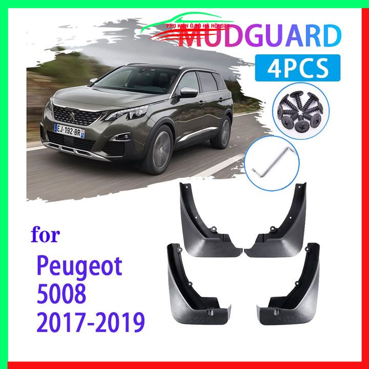 Bộ 4 chắn bùn Peugeot 5008 2017-2019 chuẩn theo xe