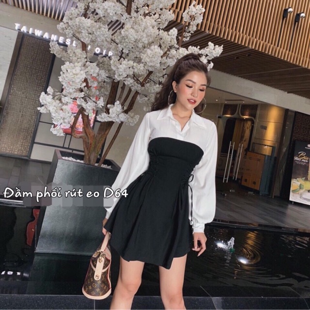 Đầm rút eo