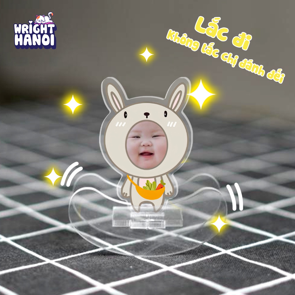 Mô hình standee lắc lư chibi đáng yêu in theo yêu cầu