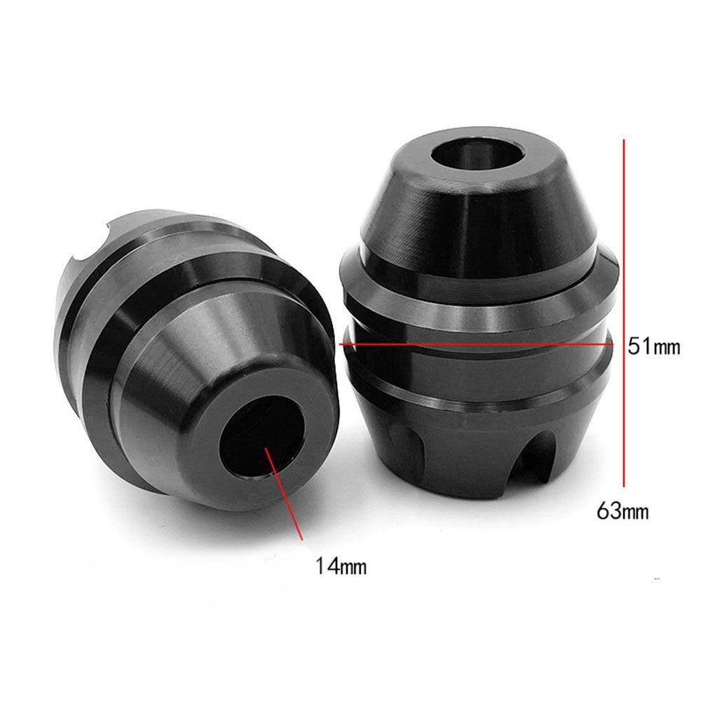 Bộ 2 Phụ Kiện Bảo Vệ Bánh Xe Trước / Sau CNC Tiện Dụng Cho Xe Máy