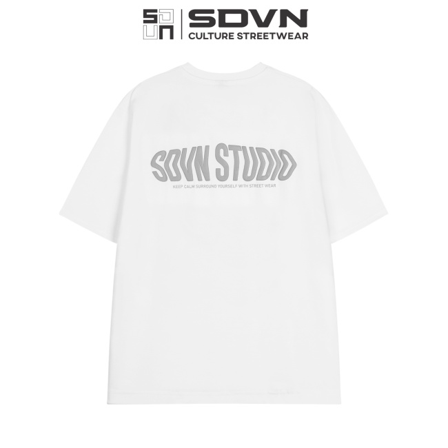 Áo Thun Unisex Nam Nữ Form rộng Local Brand SDVN STUDIO