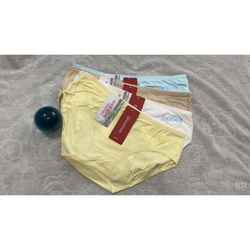 5- 10 quần lót cotton in chữ 3246