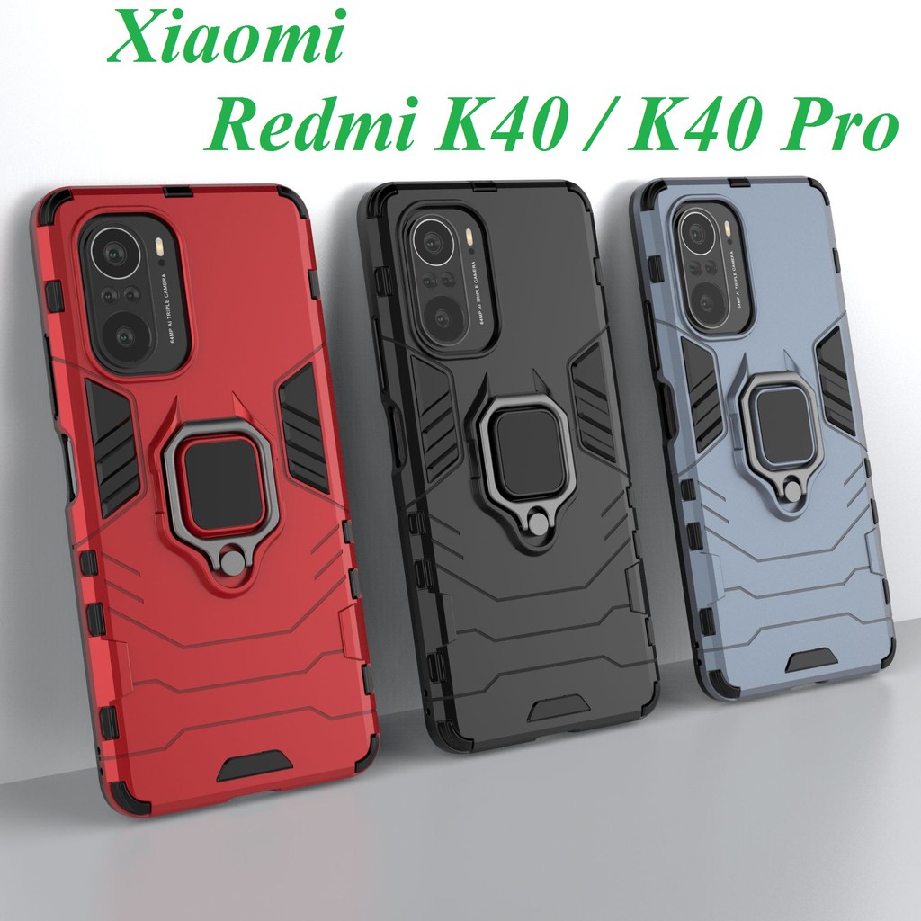 Ốp lưng Xiaomi Redmi K40 / K40 Pro / Poco F3 - Ốp lưng chống sốc Iron Man Iring Siêu bền