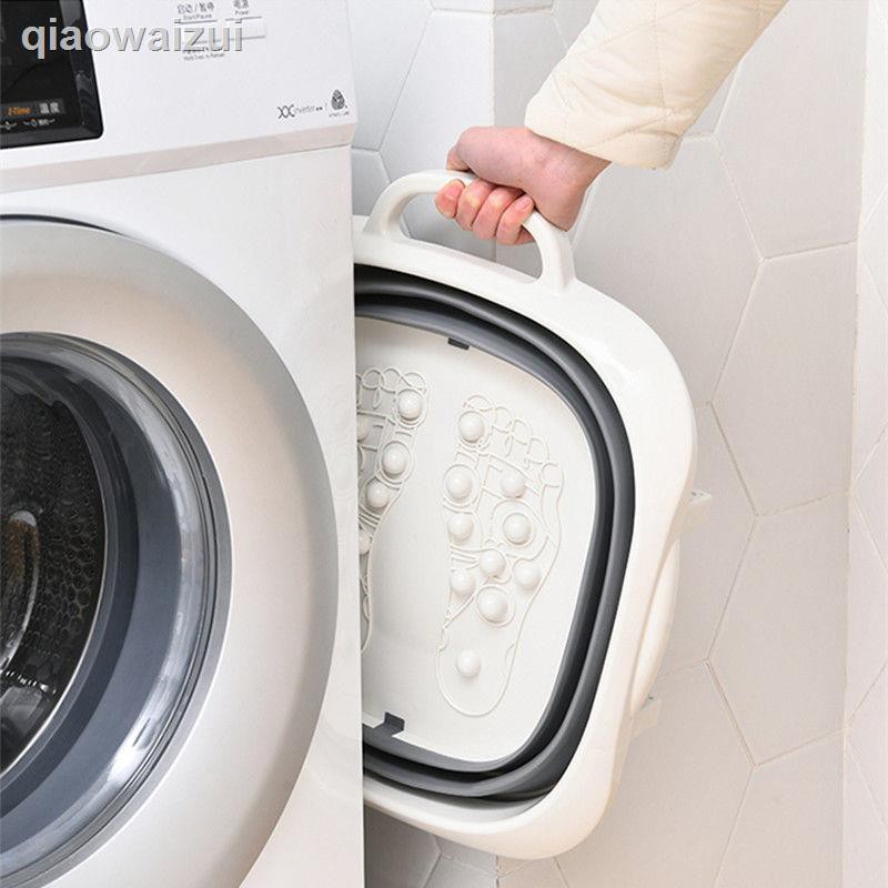 Chậu Ngâm Chân Bằng Nhựa Có Thể Gấp Gọn Tiện Dụng Khi Đi Du Lịch | BigBuy360 - bigbuy360.vn