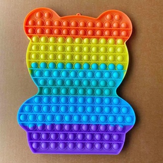 Multi-style stress-relief silicone bubble toy 30cm