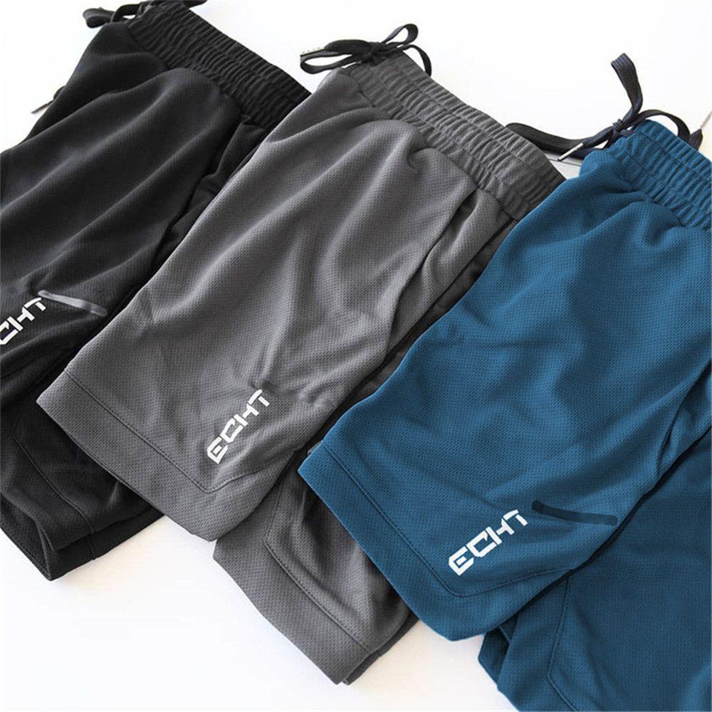 Quần Short Thể Thao Phối Lưới Thoáng Khí Nhanh Khô Thời Trang Đi Biển