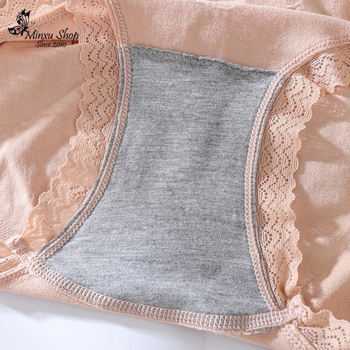 Quần lót nữ cotton CẠP CAO - NÂNG MÔNG - GEN BỤNG co giãn 4 chiều tạo form đẹp, kháng khuẩn Minxu shop 2003