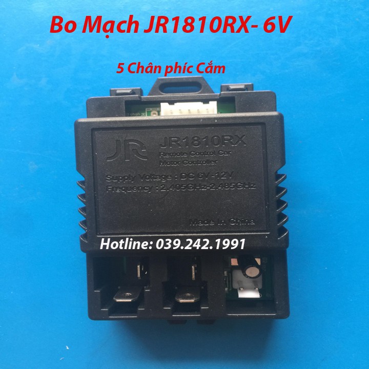 Điều Khiển, Bo Mạch Ô Tô Điện Trẻ Em Mã Mạch : JR-RX6V 7 Chân Và JR1810RX 5 Chân