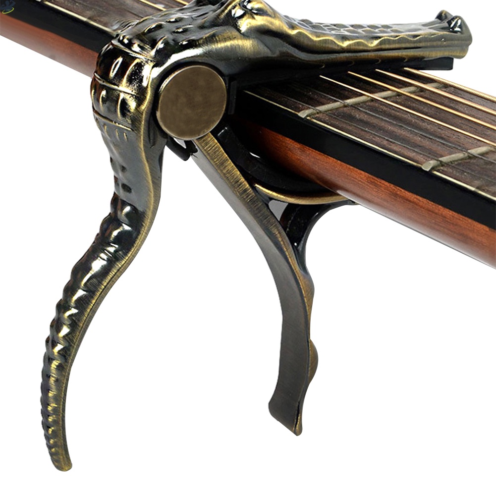 Kẹp Capo Hình Cá Sấu Cho Đàn Guitar Điện